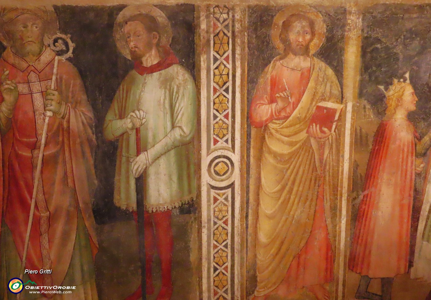 52 Museo del Tesoro di Santa Maria Maggiore, antichi affreschi.JPG